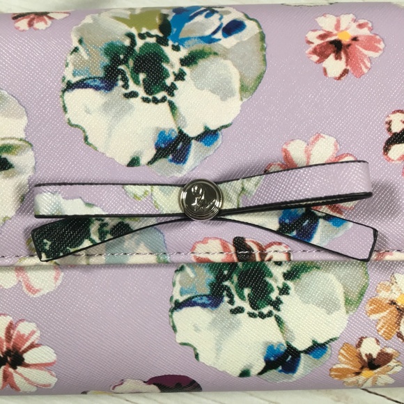 NWOT NINE WEST Floral Cross Body Bag - Picture 2 of 6